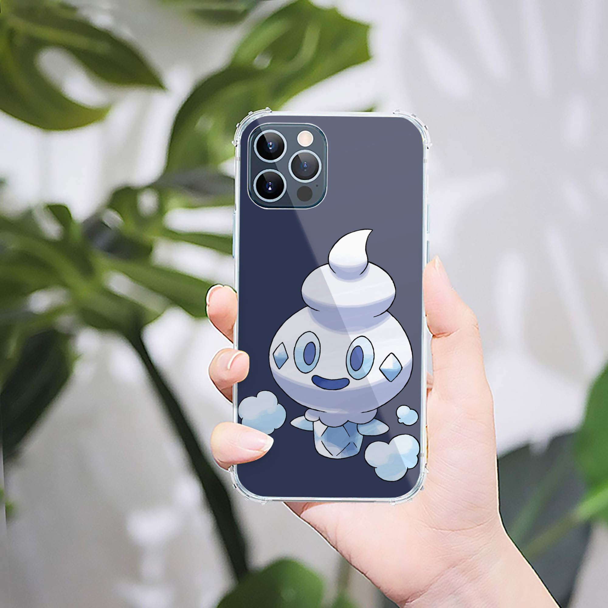 （画像用） ポケットモンスター Pokémon 【iPhone 12シリーズ対応】透明スマホケース（クリアソフトケース）